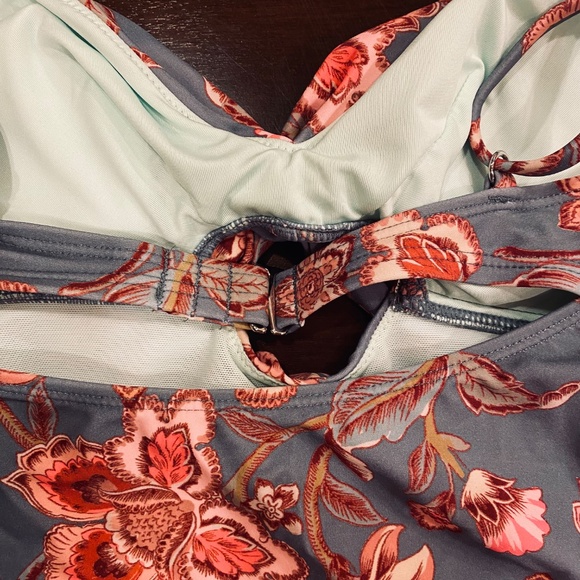 NWT Cupshe Boho Wave One-Piece Swimsuit Sz XL - Picture 5 of 11